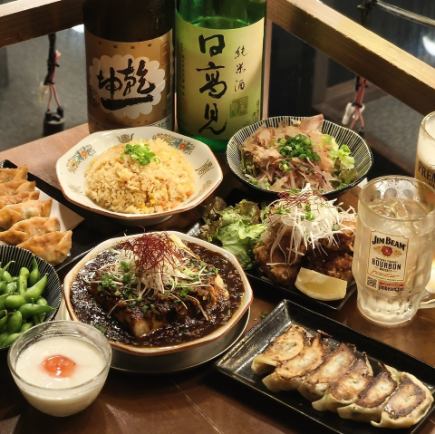 【附生啤酒及東北地方酒無限暢飲!平日180分鐘、週末及假日前120分鐘】福滿盡享套餐