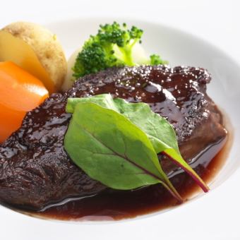 Matsu Course [Black beef cheeks braised in red wine, sea bream, bamboo shoots, and Karasumi rice] All-you-can-drink included 8000 → 7500 yen (tax included)
