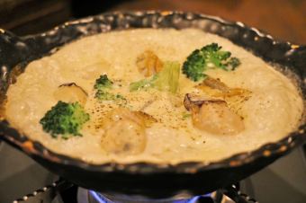 奶油燉牡蠣和蕪菁