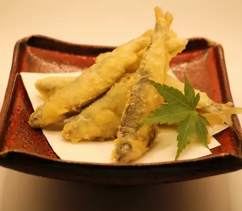 稚鮎の天ぷら