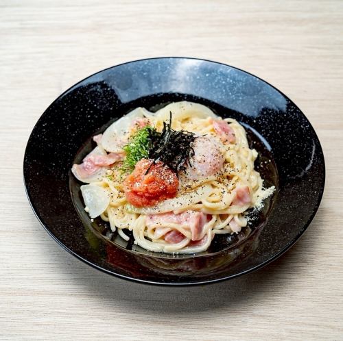 明太カルボナーラ