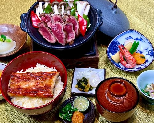 ボリューム満点な御膳