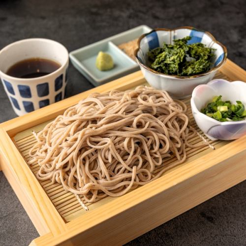 Seaweed soba noodles