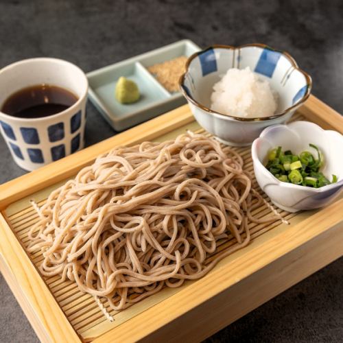 Oni-oroshi soba noodles