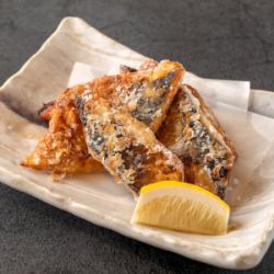 Deep-fried mackerel