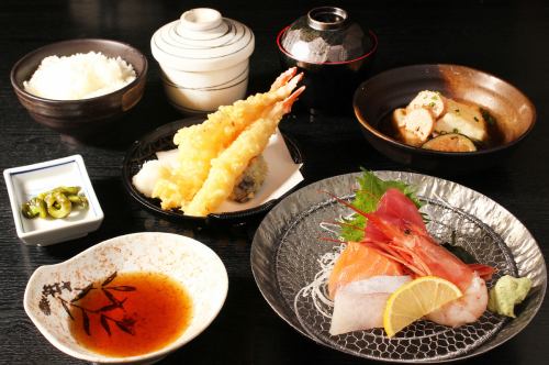 Nanigashi Japanese set meal (different from lunch price)
