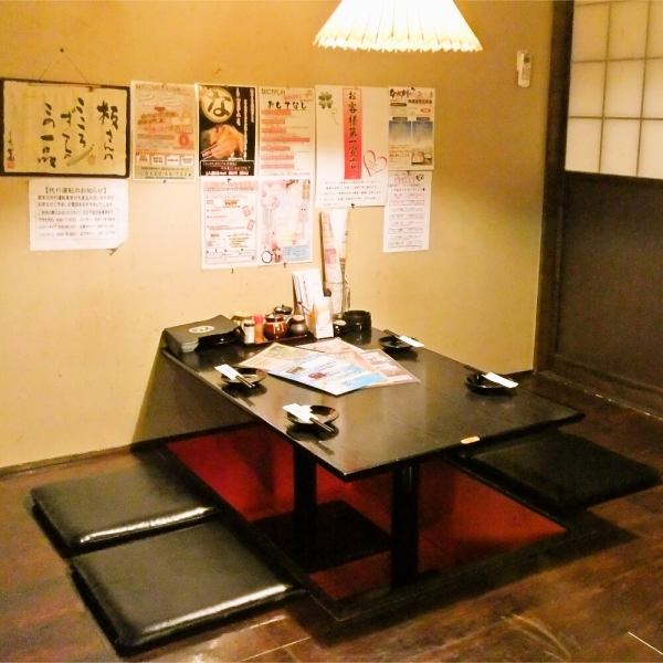 Feeling the harmony of Japanese "Kokoro" store is fully equipped with private rooms.It is also possible to combine the individual rooms into a large seat.