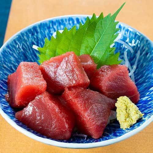 Chunked bluefin tuna