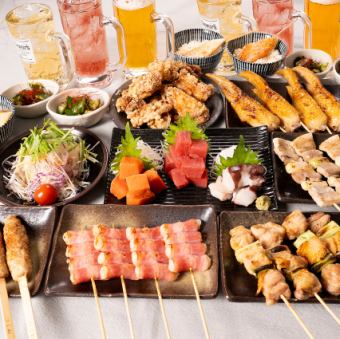 新！刺盛り付きコース　120分飲み放題付き！