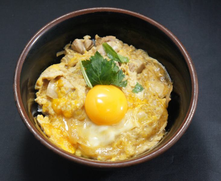 [Lunch is decided by this!!] Oyakodon (with miso soup) / 800 yen (excluding tax)