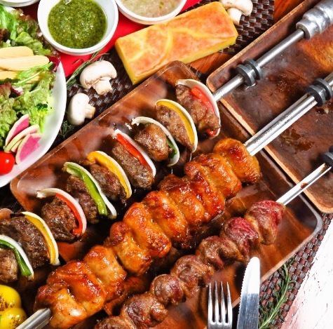 ~全15種類のシュラスコ食べ放題~
