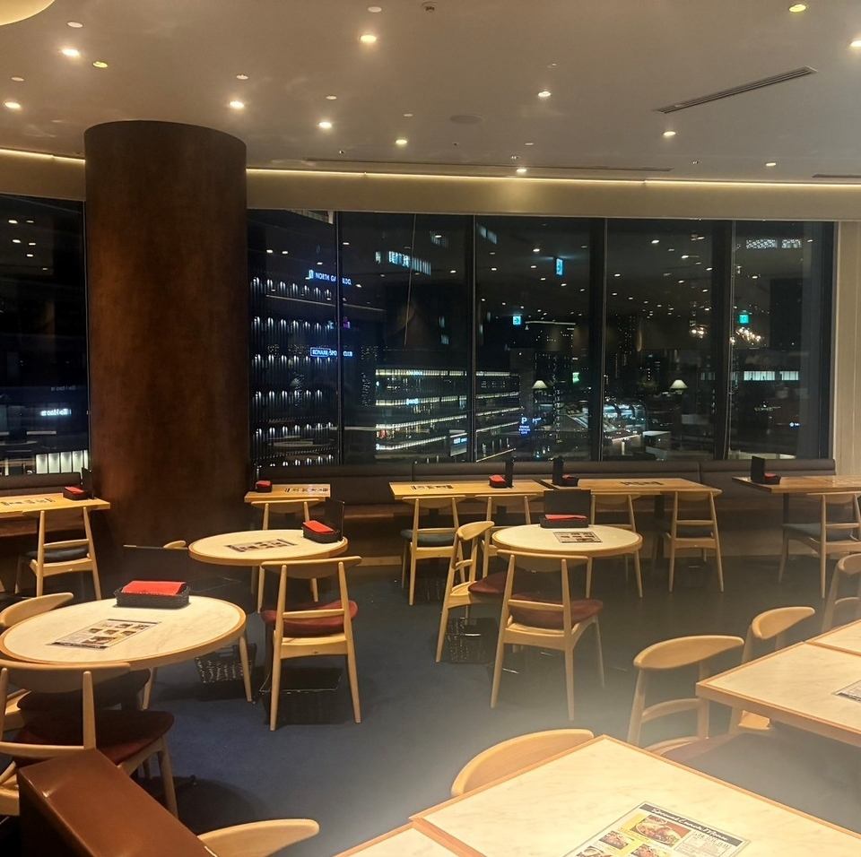 今話題のシュラスコを夜景の見える店内でご堪能♪