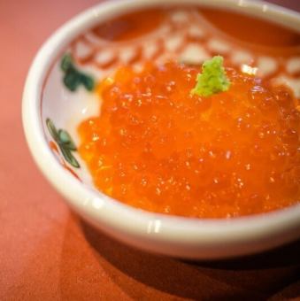 いくら醤油漬けあて