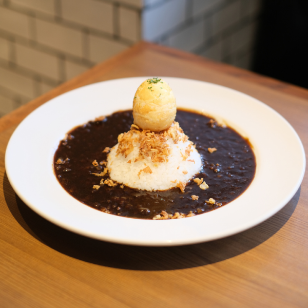 富士山 溶岩たまごカレー