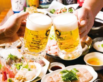 【2時間飲み放題付き】大人の手羽市コース 〈全10品〉4,800円 →クーポン利用で4,500円　