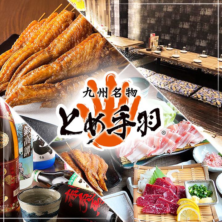 とめ手羽と九州料理を堪能！2時間単品飲み放題は2,200円～、宴会利用もOK！