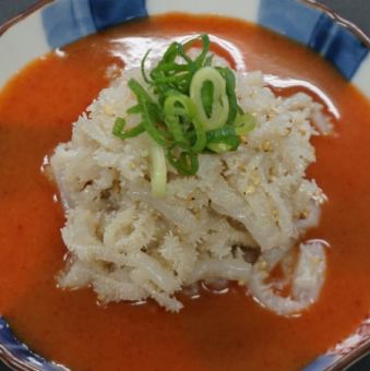 白センマイ刺し