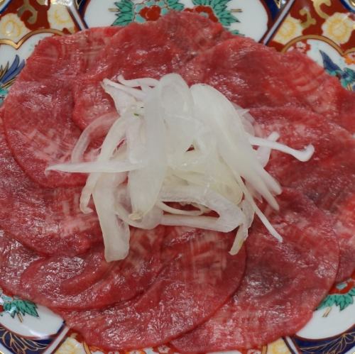 和牛タン刺し