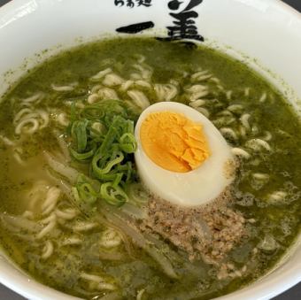 サッポロ一番バジル塩らぁ麺