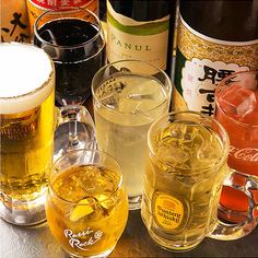 Up to 180 minutes [All-you-can-drink soft drinks] 1,265 yen (550 yen for students) ⇒ Save even more with coupons!
