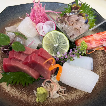 大将おまかせ盛り3種