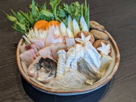 [From May 13th] Fugu course ◆ Tessaya, nikogori, hotpot, etc. <8 dishes total> 12,800 yen (tax included)