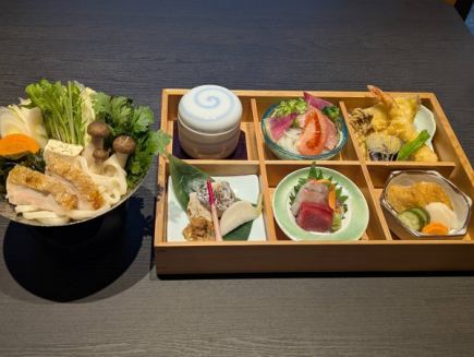 【僅限工作日】附無限量暢飲的懷石料理套餐◆6,000日圓（含稅）