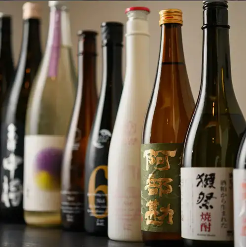 Selected Japanese sake from all over Japan