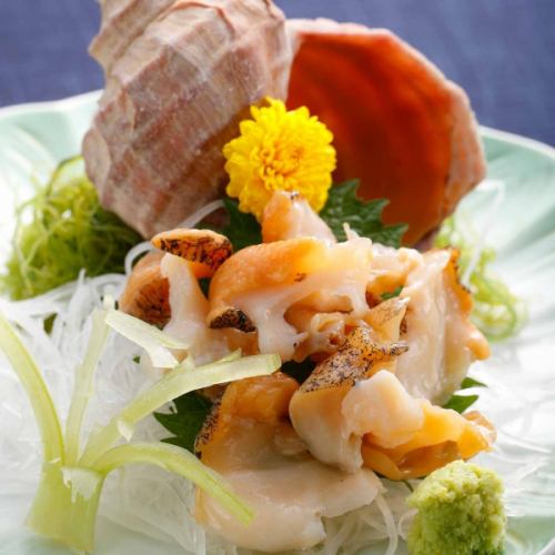 Scallop sashimi