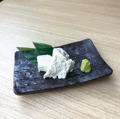 鳥そぼろのクリームチーズ豆腐