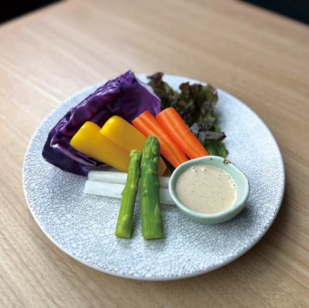 季節の野菜スティック