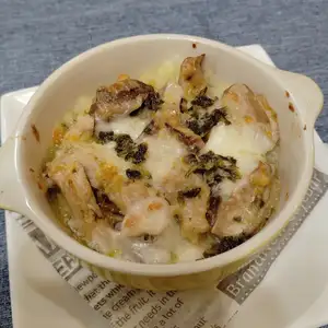 ランプレドットのグラタン仕立て