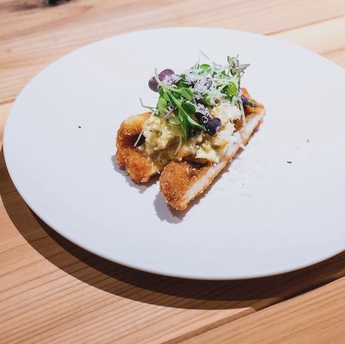 穴子のカツレツ