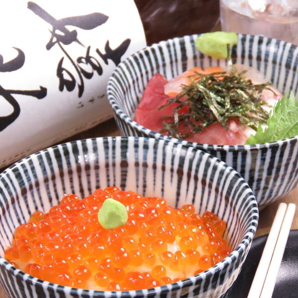Seafood sashimi and sushi.We are proud of our recommended menu such as grilled meat on an iron plate ♪ Please have a dish that the owner is particular about ☆