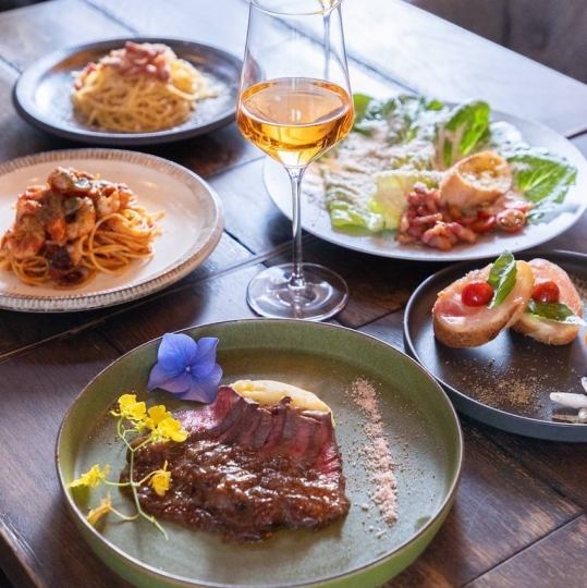 【日~木限定】2名様~飲み放題120分付き♪大人数でコスパ良しの平日限定コース♪全5品 5,000円