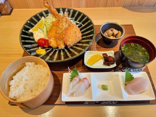 ミックスフライランチ