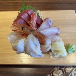 お任せ刺身五点盛り