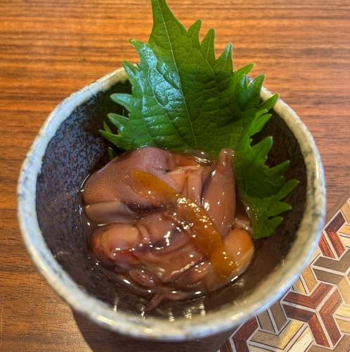 ホタルイカ　ゆず醤油仕立て