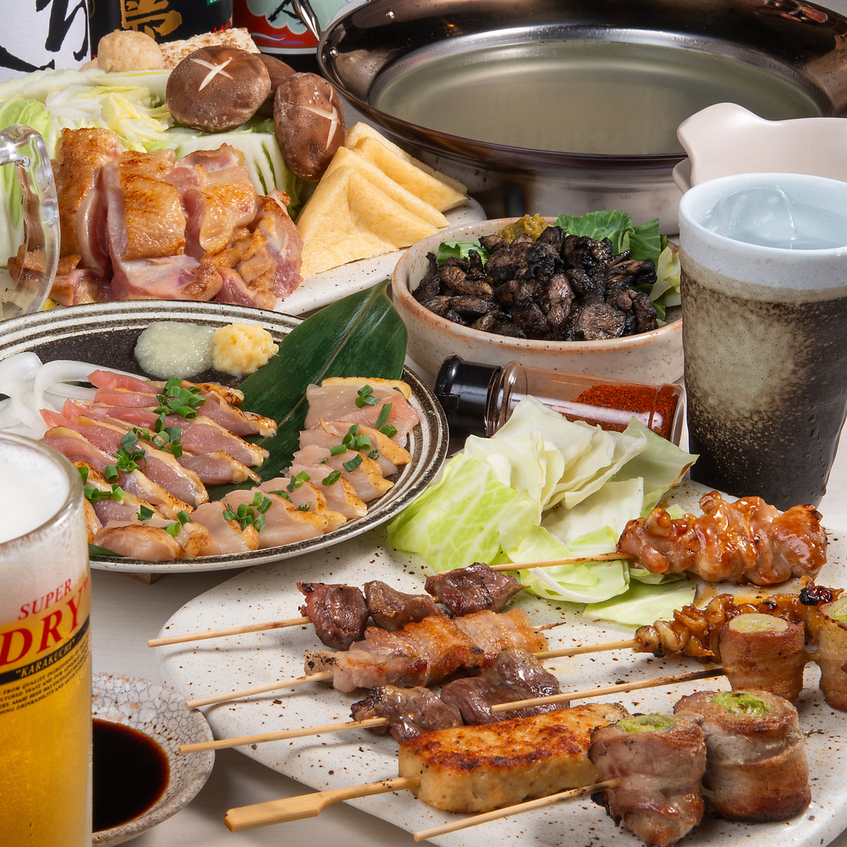 ハッピーアワーでお得に楽しむ！早めの時間で乾杯、最高の夜へ。