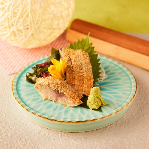 炙り〆さば胡麻和え