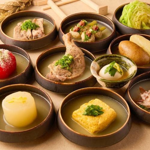 【自家製鶏出汁】自慢の鶏出汁でじっくり煮込んだ逸品