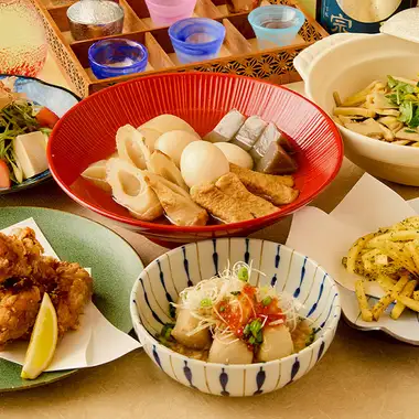 〈秋冬〉【食べ放題】当店名物!!京出汁おでん食べ放題「厳島コース」3500円〈全6品〉※2時間制