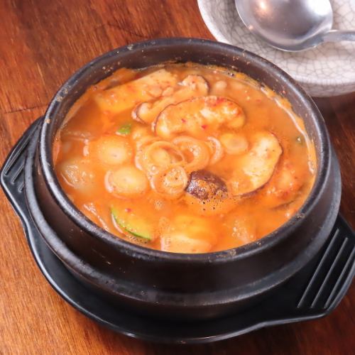 スン豆腐チゲ