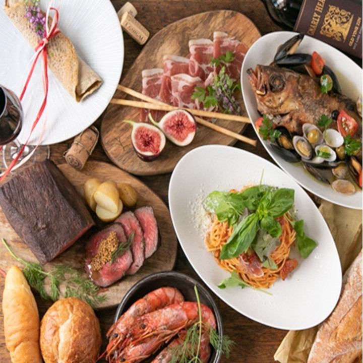 本格イタリアンを木の温もり溢れる落ち着いた店内で♪