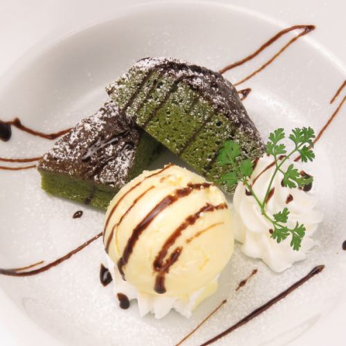 matcha brownie