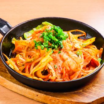 豚キムチ炒め