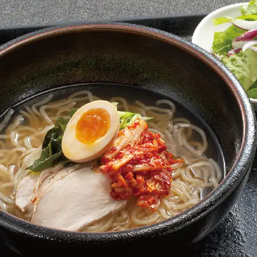 We also have Korean dishes such as cold noodles.