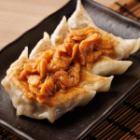 garlic gyoza