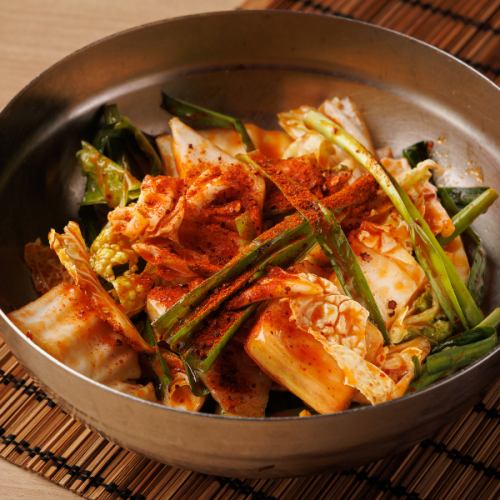 Korean-style pickled kimchi