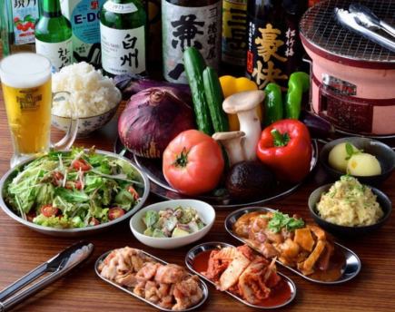 胸キュン ハートフルコース 4500円 飲み放題付(90分L.O.制)